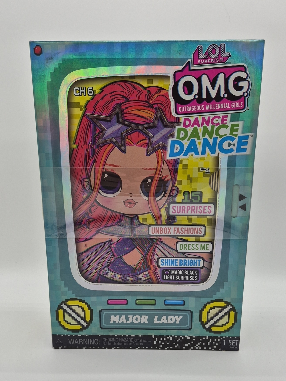 LOL Surprise OMG Dance Dance Dance Major Lady Doll NEW Sealed MGA 2021